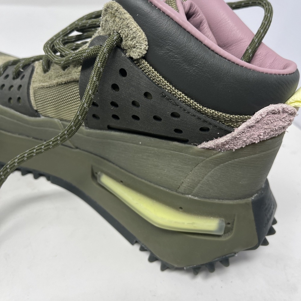 Adidas x Pharrell HU NMD S1 RYAT Men's Size 8 Focus Olive Sneakers IE4686 - Picture 13 of 14